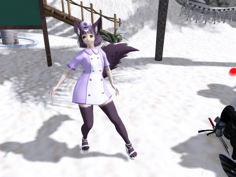 A compressed screenshot from Second Life of my adventures.