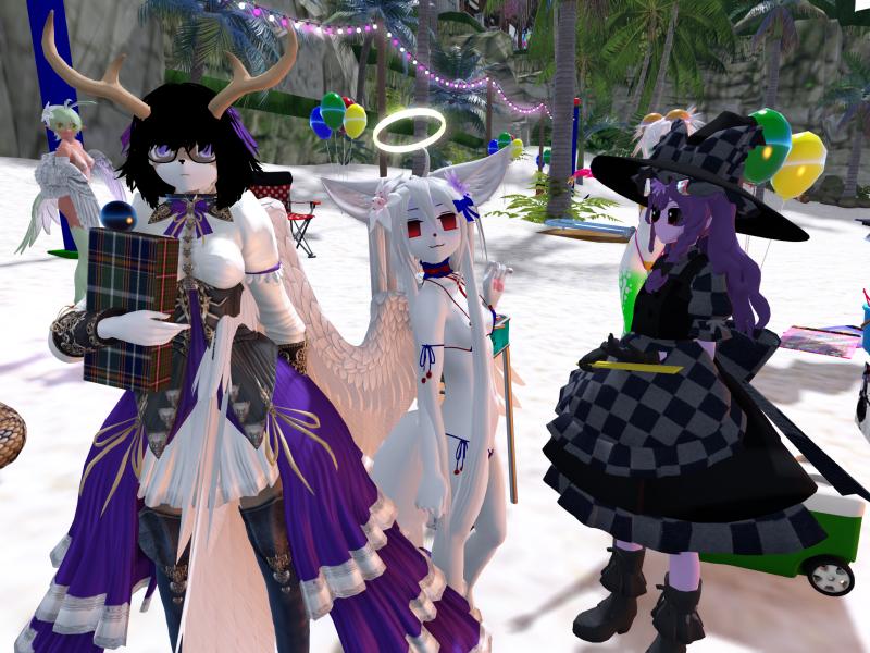 A compressed screenshot from Second Life of my adventures.