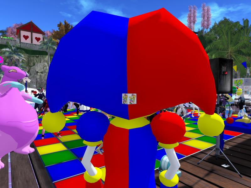 A compressed screenshot from Second Life of my adventures.