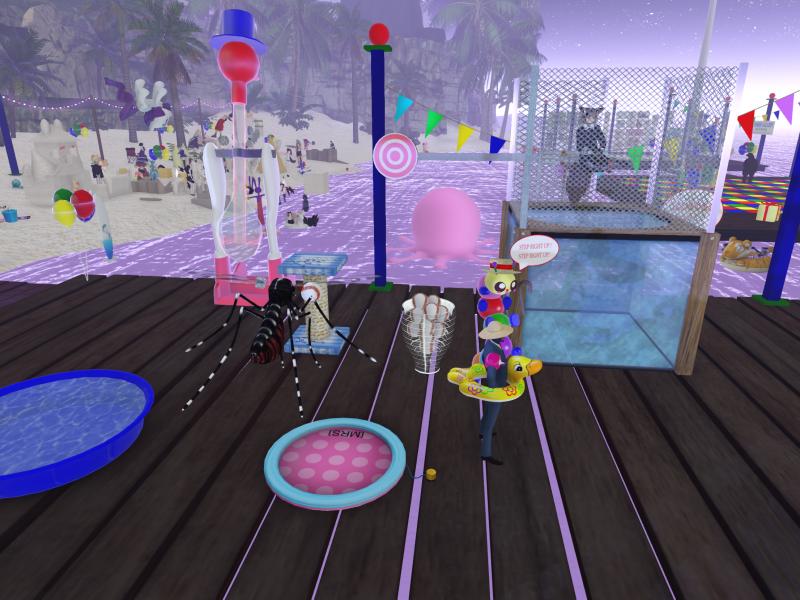 A compressed screenshot from Second Life of my adventures.